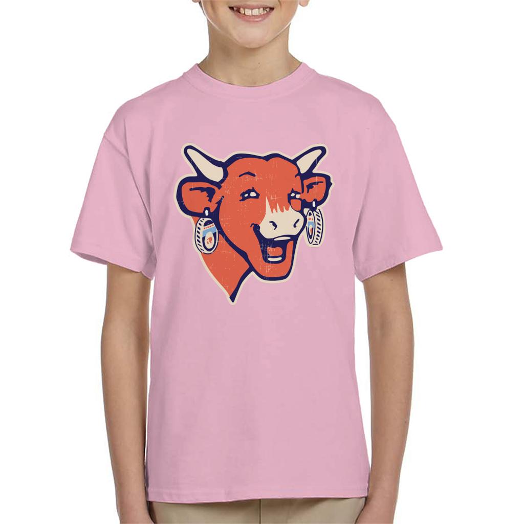 The Laughing Cow Modern Logo Kid's T-Shirt-ALL + EVERY