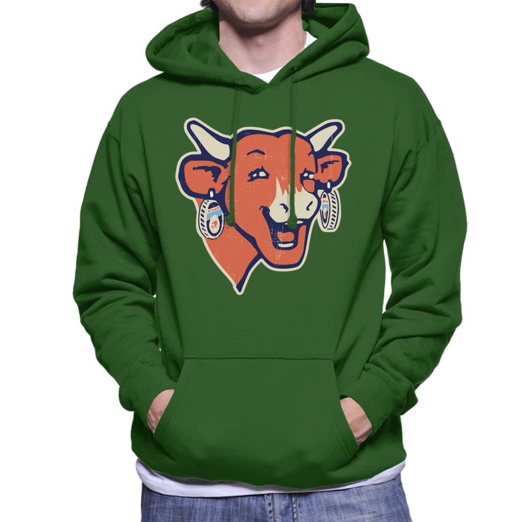 The Laughing Cow Modern Logo Men's Hooded Sweatshirt-ALL + EVERY