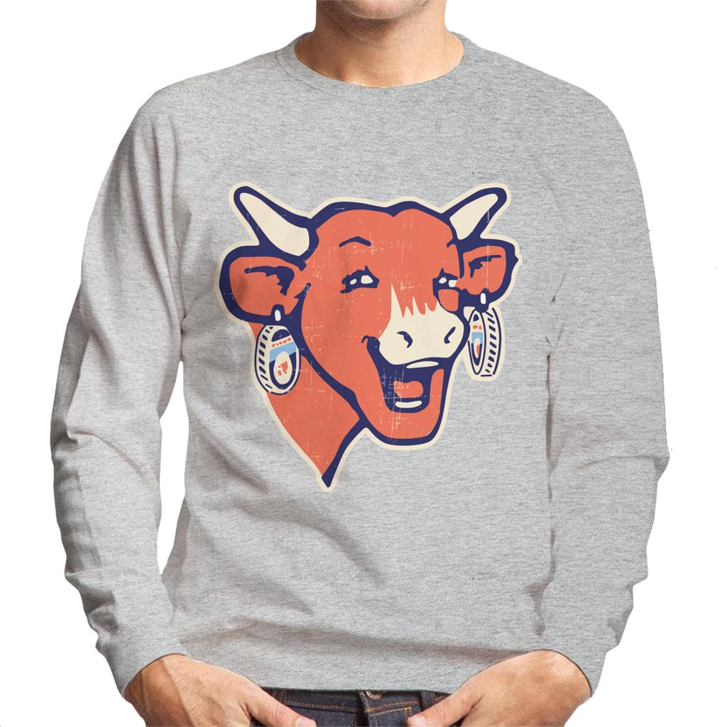 The Laughing Cow Modern Logo Men's Sweatshirt-ALL + EVERY