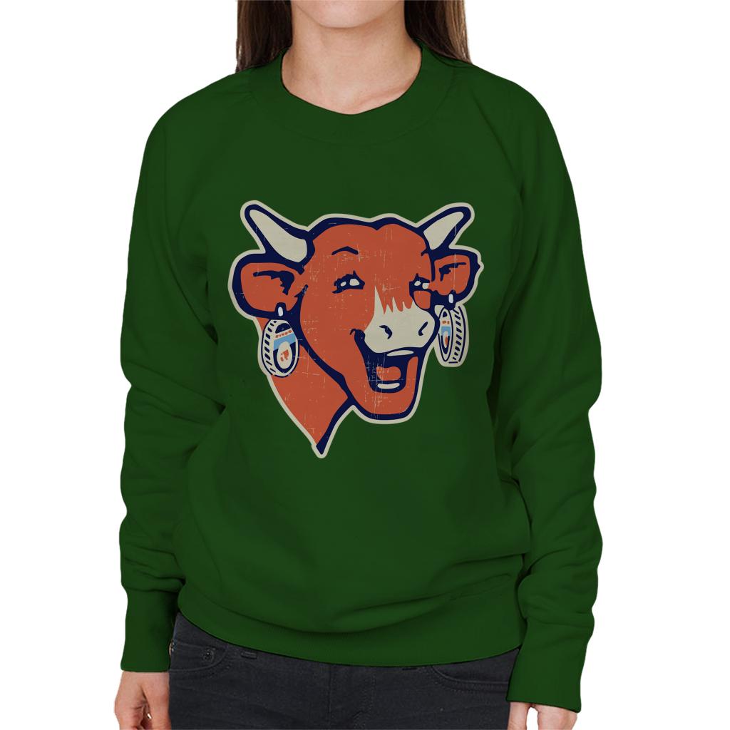 The Laughing Cow Modern Logo Women's Sweatshirt-ALL + EVERY
