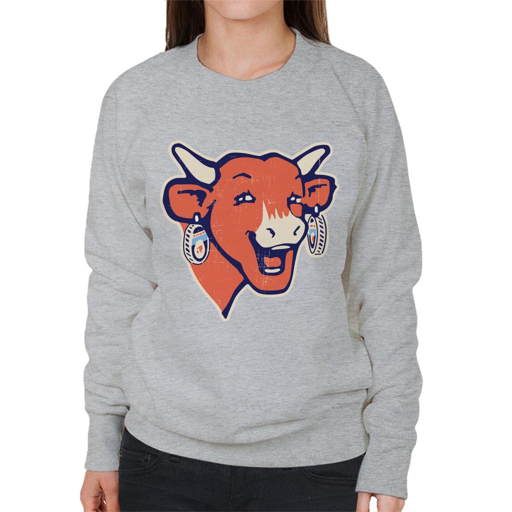 The Laughing Cow Modern Logo Women's Sweatshirt-ALL + EVERY