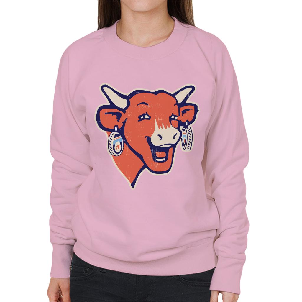 The Laughing Cow Modern Logo Women's Sweatshirt-ALL + EVERY