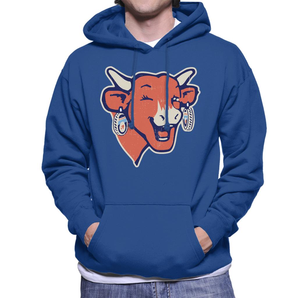 The Laughing Cow Winking Logo Men's Hooded Sweatshirt-ALL + EVERY