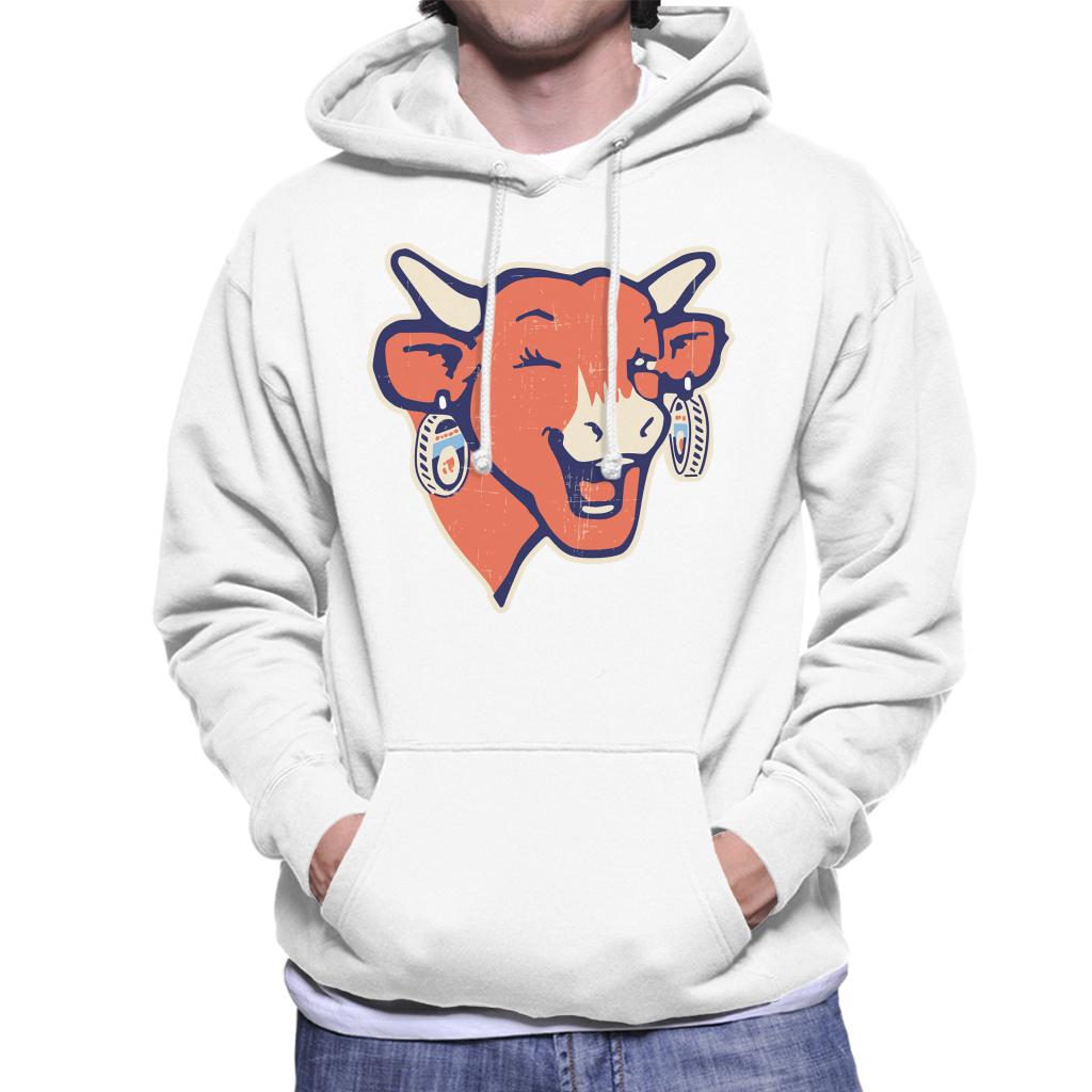 The Laughing Cow Winking Logo Men's Hooded Sweatshirt-ALL + EVERY