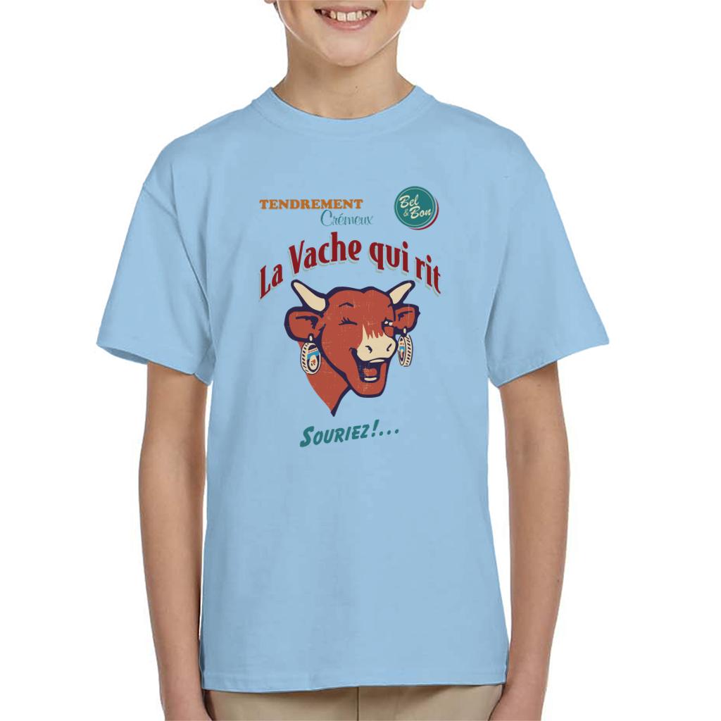 The Laughing Cow Smile Kid's T-Shirt-ALL + EVERY