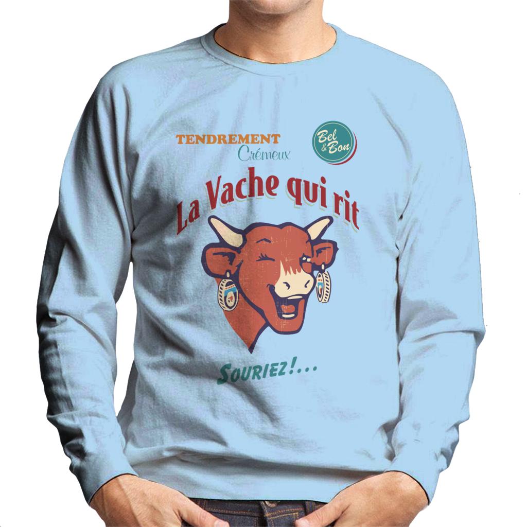 The Laughing Cow Smile Men's Sweatshirt-ALL + EVERY