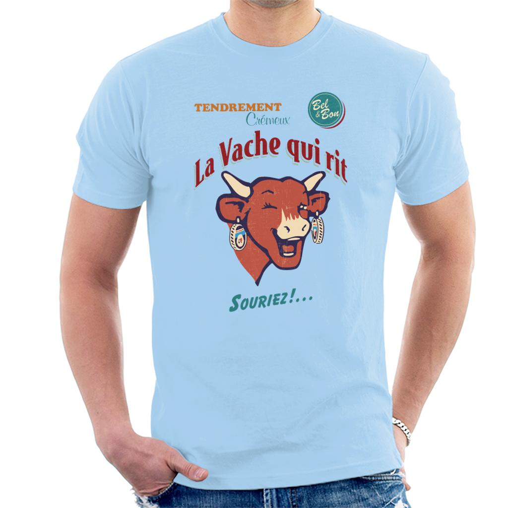 The Laughing Cow Smile Men's T-Shirt-ALL + EVERY