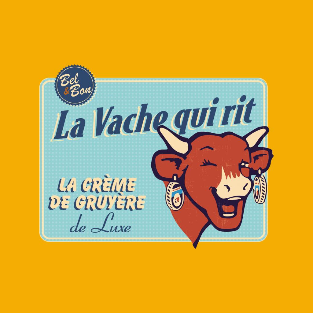 The Laughing Cow Luxury Cream Of Gruyere Men's Sweatshirt-ALL + EVERY