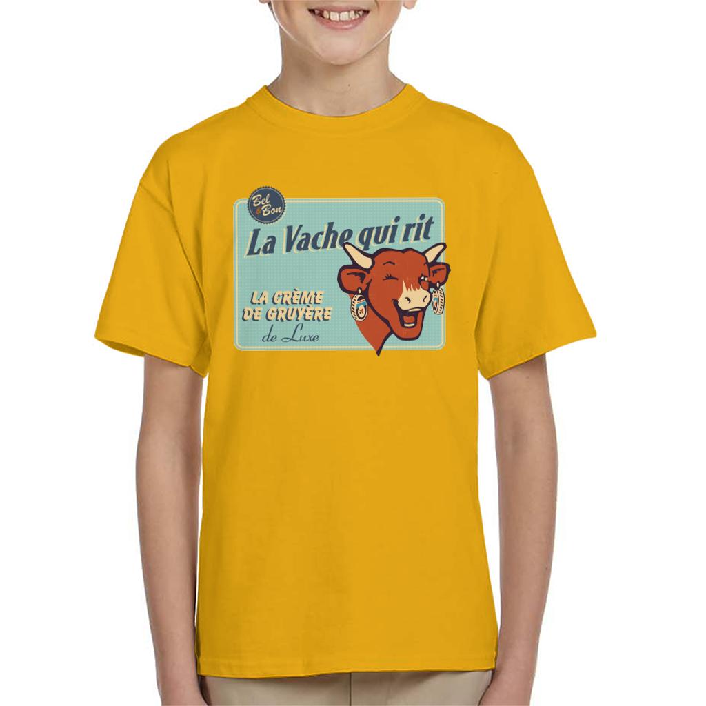 The Laughing Cow Luxury Cream Of Gruyere Kid's T-Shirt-ALL + EVERY