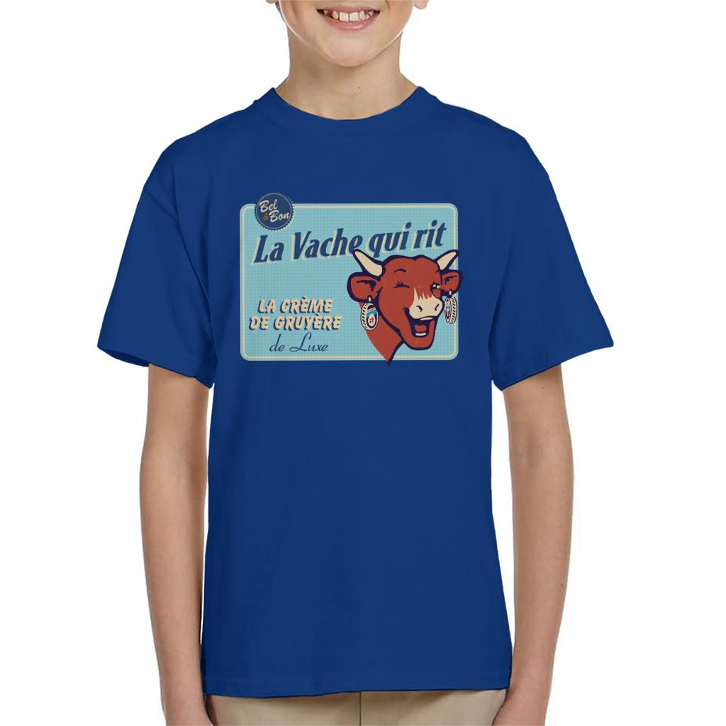 The Laughing Cow Luxury Cream Of Gruyere Kid's T-Shirt-ALL + EVERY