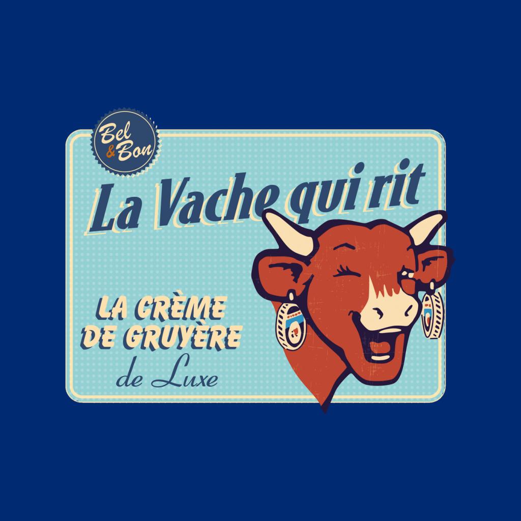 The Laughing Cow Luxury Cream Of Gruyere Kid's Sweatshirt-ALL + EVERY