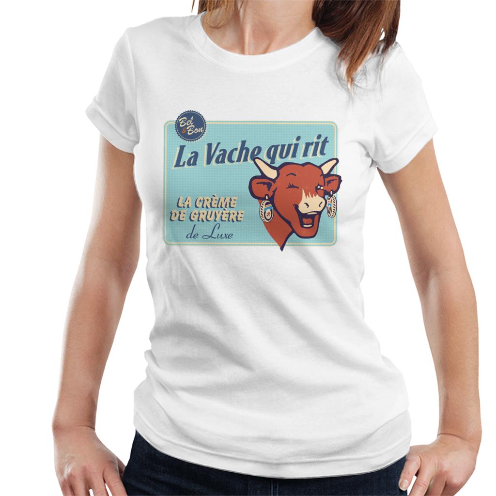 The Laughing Cow Luxury Cream Of Gruyere Women's T-Shirt-ALL + EVERY