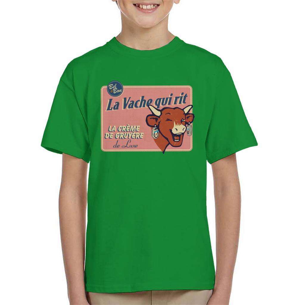 The Laughing Cow La Creme De Gruyere De Luxe Kid's T-Shirt-ALL + EVERY