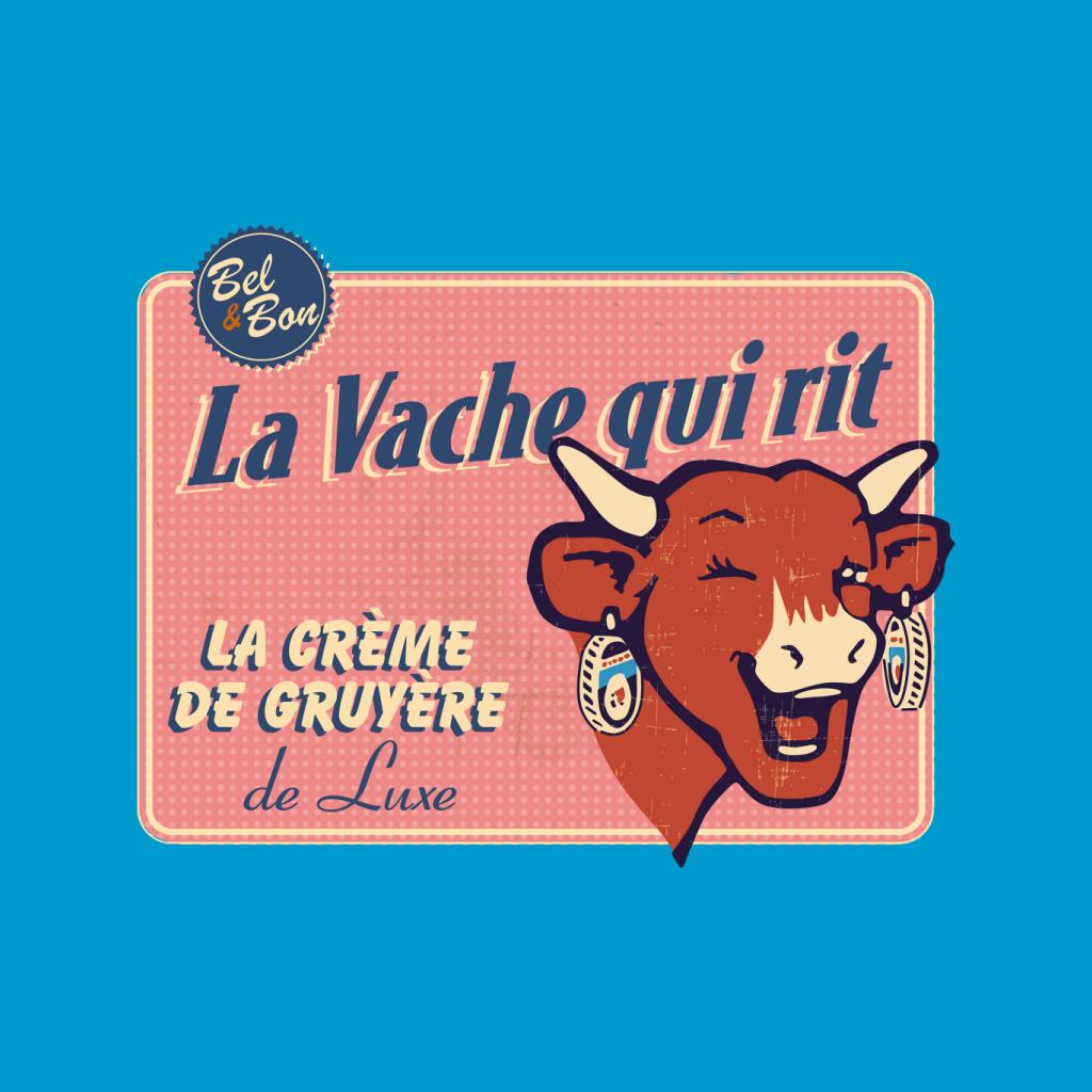 The Laughing Cow La Creme De Gruyere De Luxe Women's Hooded Sweatshirt-ALL + EVERY
