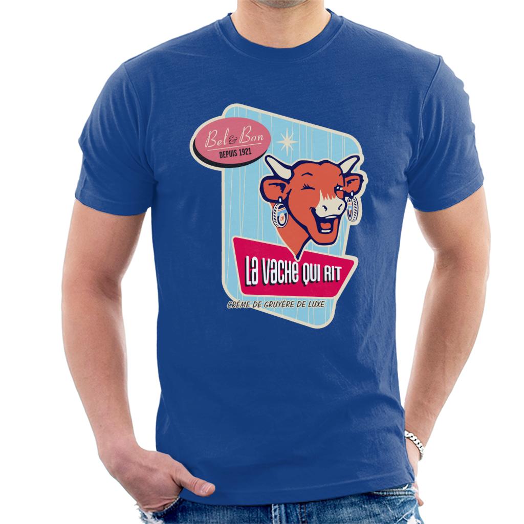 The Laughing Cow Bel And Bon Depuis 1921 Men's T-Shirt-ALL + EVERY