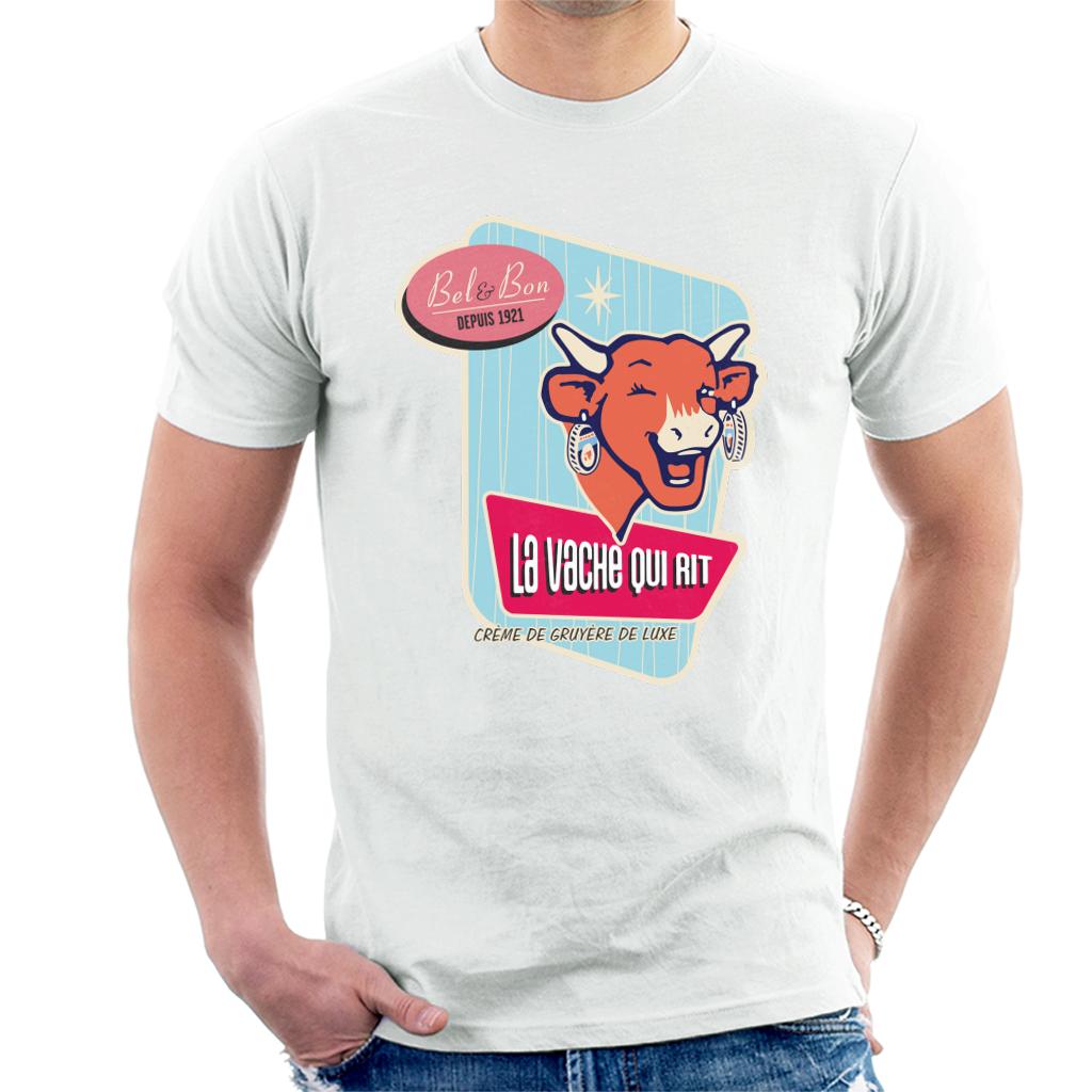 The Laughing Cow Bel And Bon Depuis 1921 Men's T-Shirt-ALL + EVERY