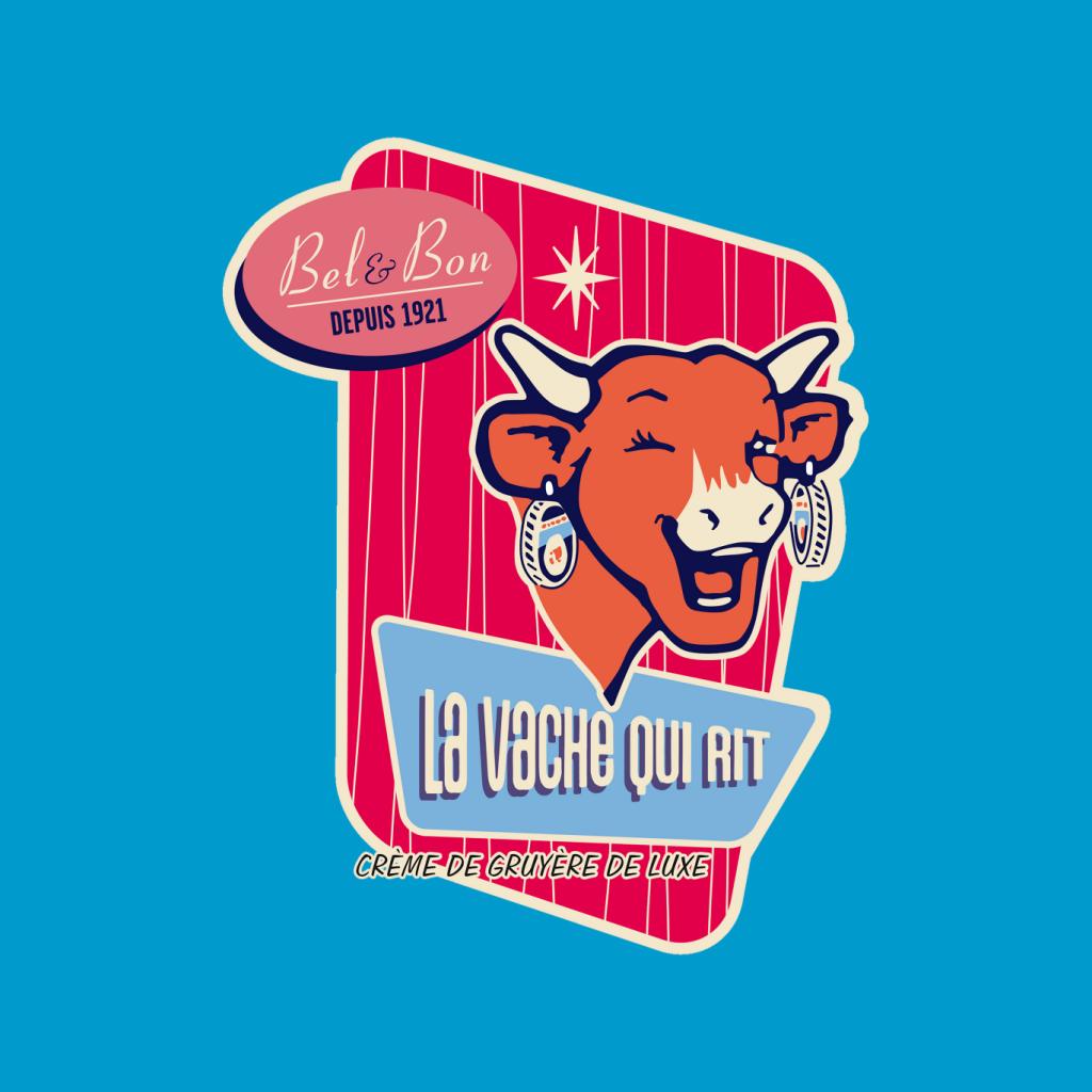 The Laughing Cow Winking Bel And Bon Women's T-Shirt-ALL + EVERY