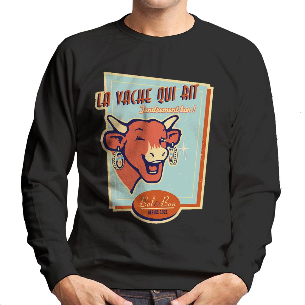 The Laughing Cow For Cheese Lovers Men's Sweatshirt-ALL + EVERY