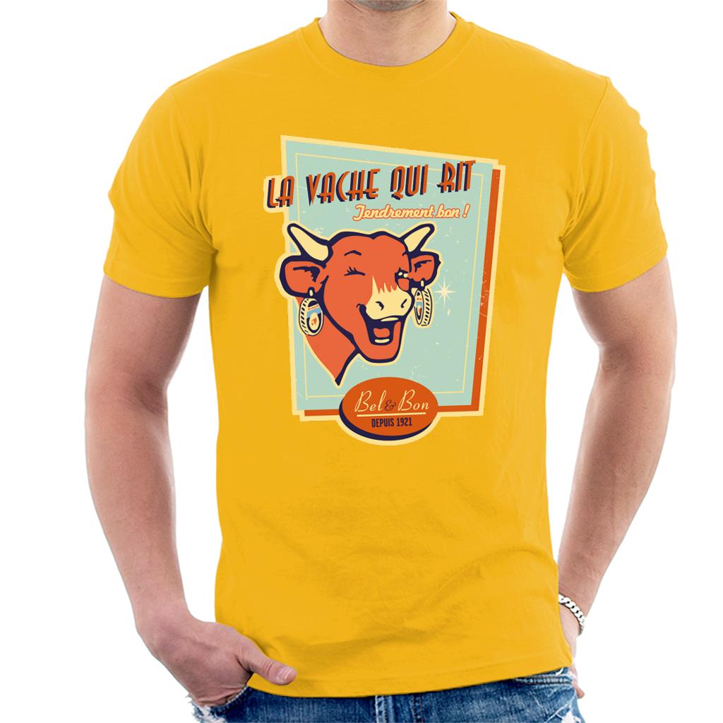 The Laughing Cow For Cheese Lovers Men's T-Shirt-ALL + EVERY