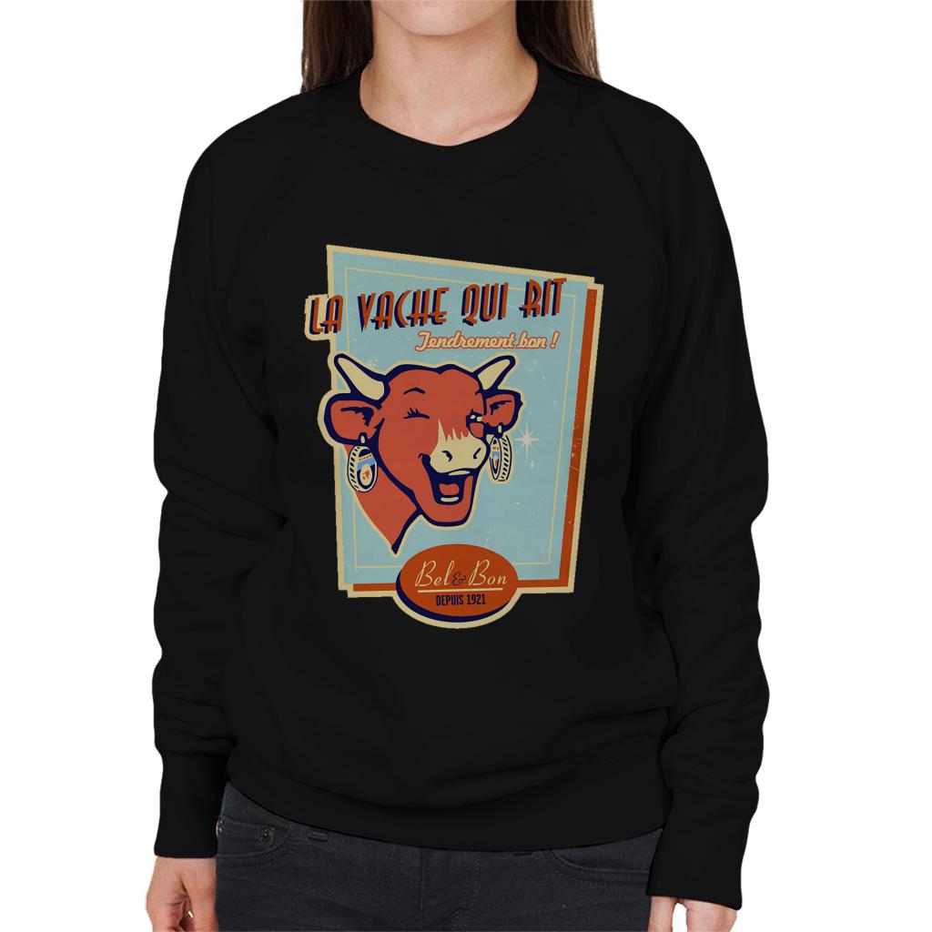 The Laughing Cow For Cheese Lovers Women's Sweatshirt-ALL + EVERY