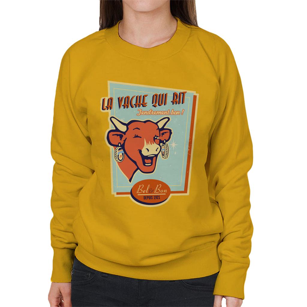 The Laughing Cow For Cheese Lovers Women's Sweatshirt-ALL + EVERY