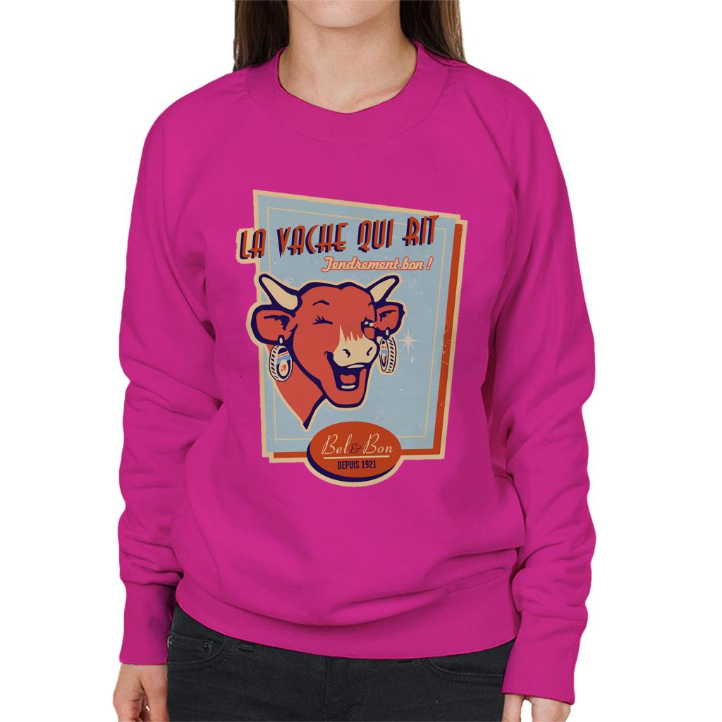 The Laughing Cow For Cheese Lovers Women's Sweatshirt-ALL + EVERY