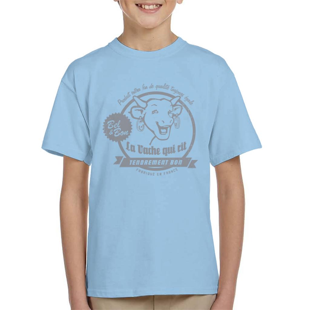 The Laughing Cow Produit Extra Fin Kid's T-Shirt-ALL + EVERY