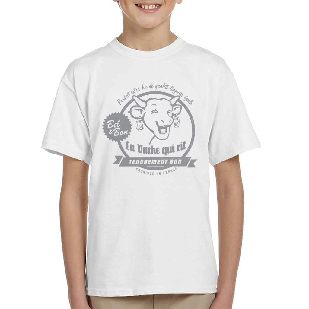 The Laughing Cow Produit Extra Fin Kid's T-Shirt-ALL + EVERY