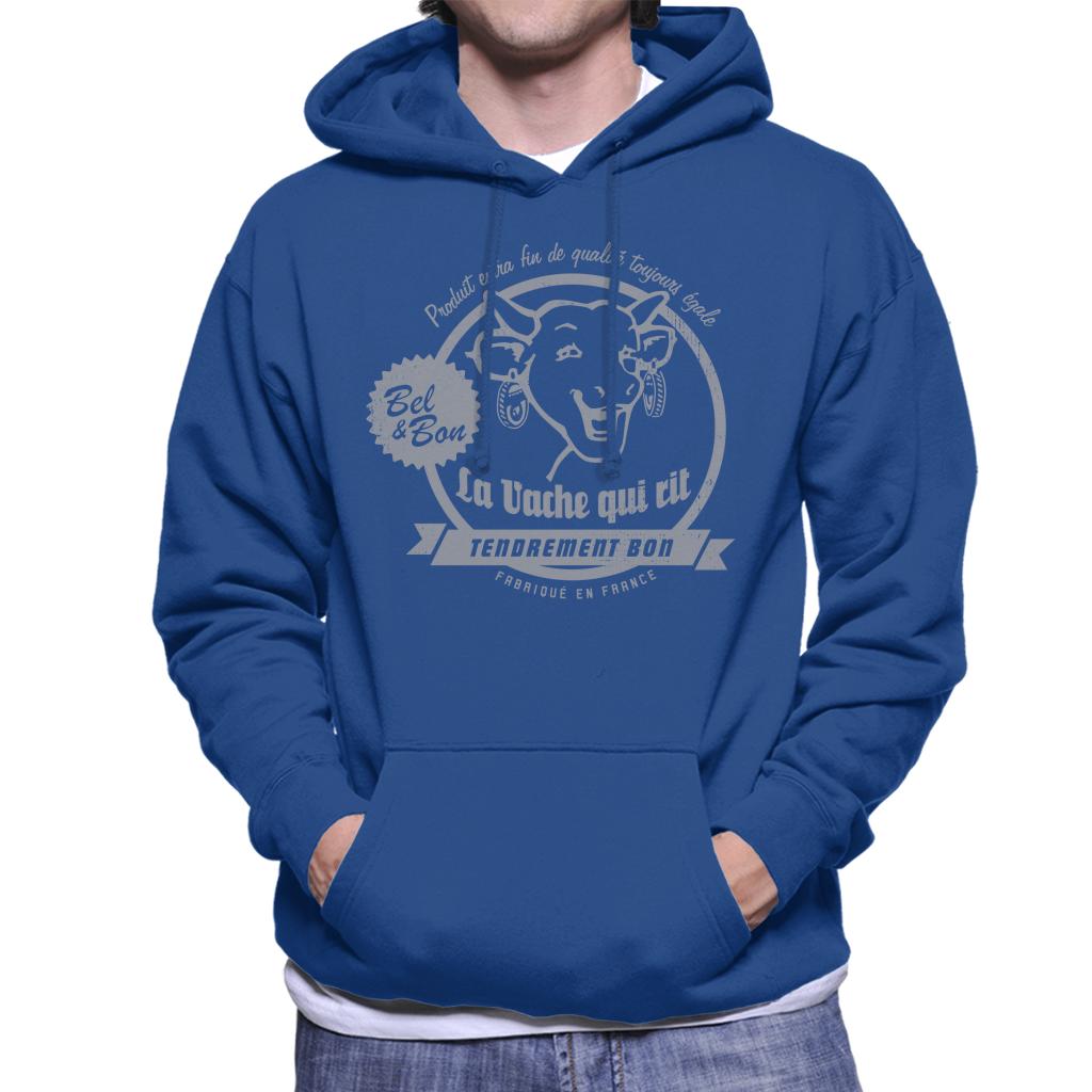 The Laughing Cow Produit Extra Fin Men's Hooded Sweatshirt-ALL + EVERY