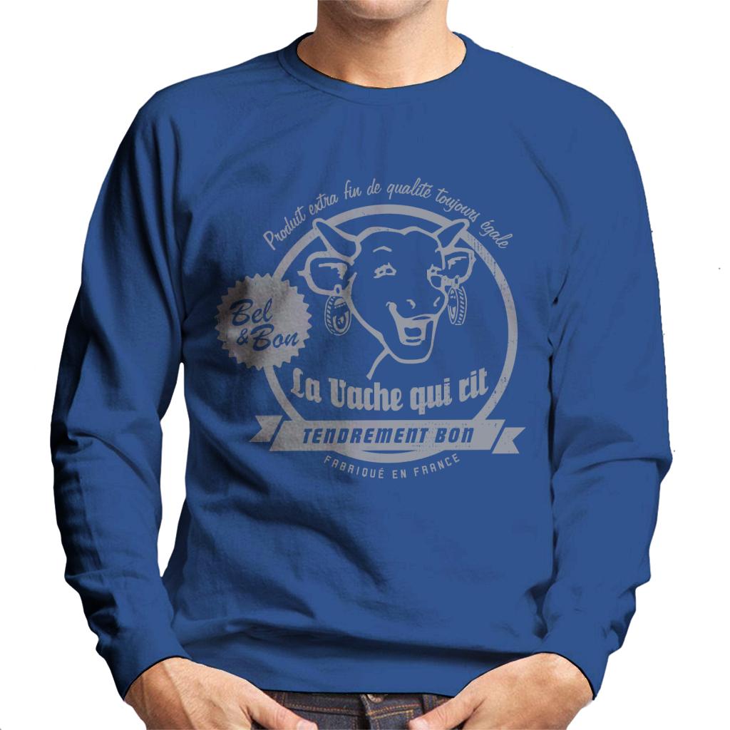 The Laughing Cow Produit Extra Fin Men's Sweatshirt-ALL + EVERY