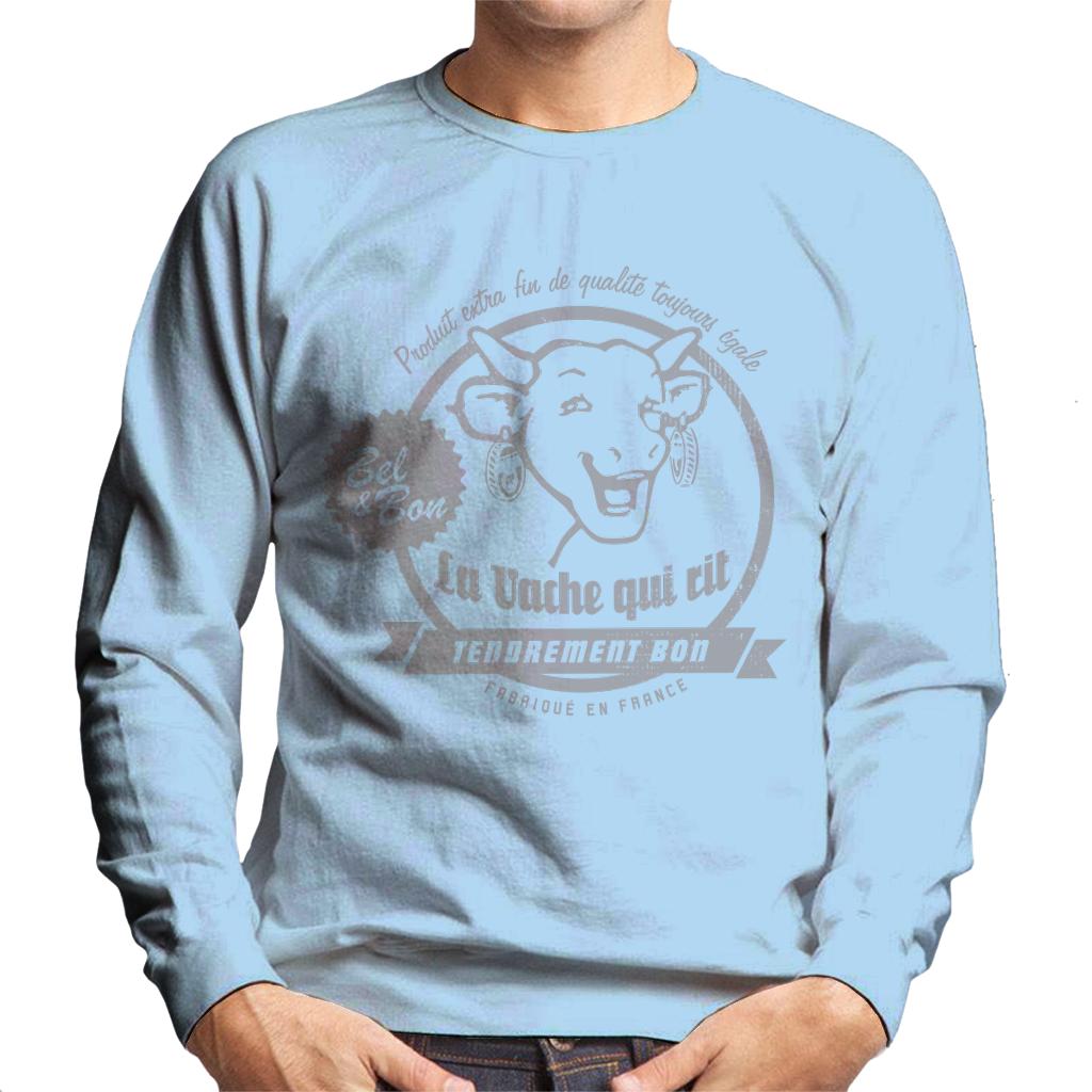 The Laughing Cow Produit Extra Fin Men's Sweatshirt-ALL + EVERY