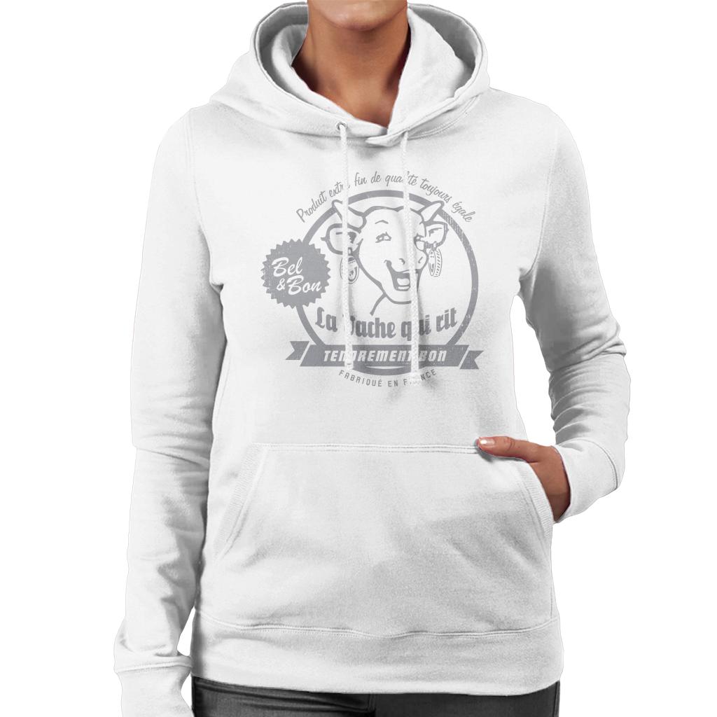 The Laughing Cow Produit Extra Fin Women's Hooded Sweatshirt-ALL + EVERY