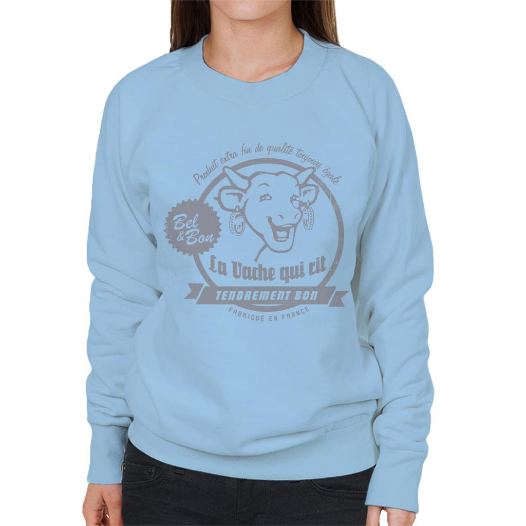 The Laughing Cow Produit Extra Fin Women's Sweatshirt-ALL + EVERY