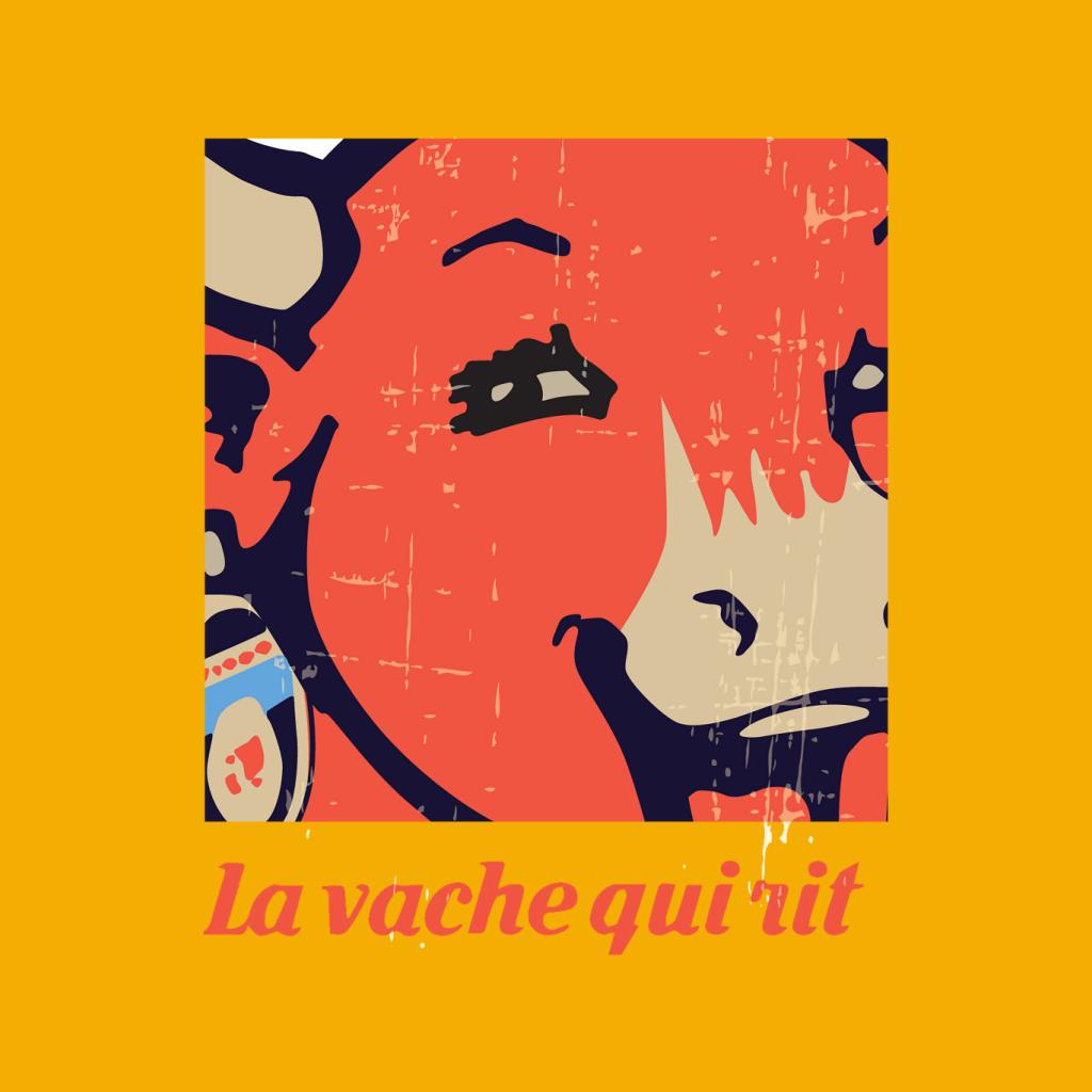 The Laughing Cow La Vache Qui Rit Close Up Women's Hooded Sweatshirt-ALL + EVERY