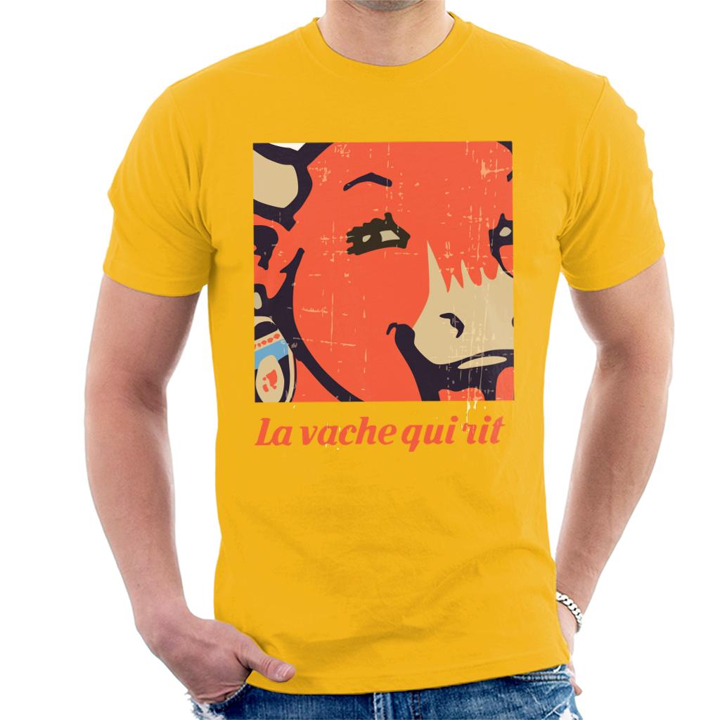 The Laughing Cow La Vache Qui Rit Close Up Men's T-Shirt-ALL + EVERY