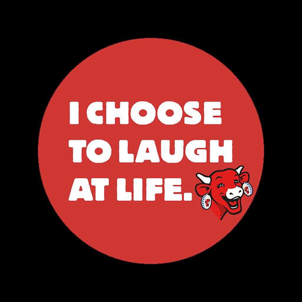 The Laughing Cow I Choose To Laugh At Life Men's T-Shirt-ALL + EVERY