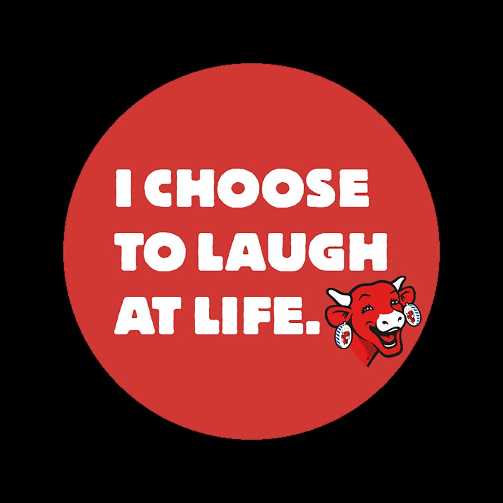 The Laughing Cow I Choose To Laugh At Life Women's T-Shirt-ALL + EVERY
