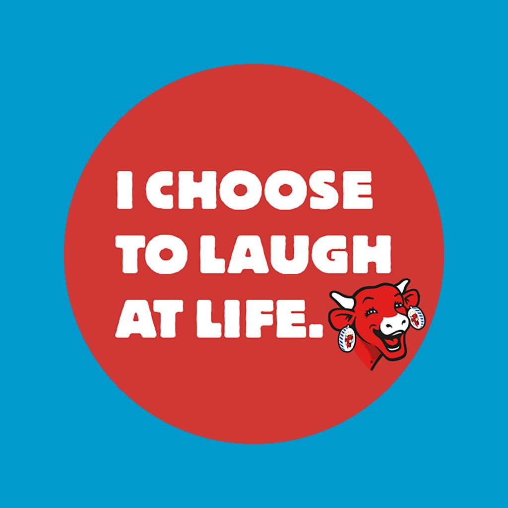 The Laughing Cow I Choose To Laugh At Life Men's T-Shirt-ALL + EVERY