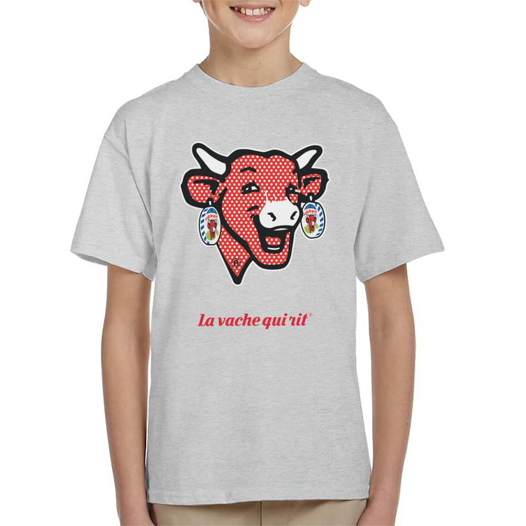 The Laughing Cow Polka Dot Kid's T-Shirt-ALL + EVERY