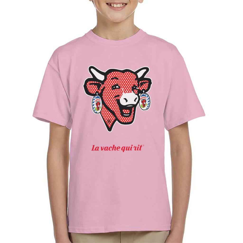 The Laughing Cow Polka Dot Kid's T-Shirt-ALL + EVERY