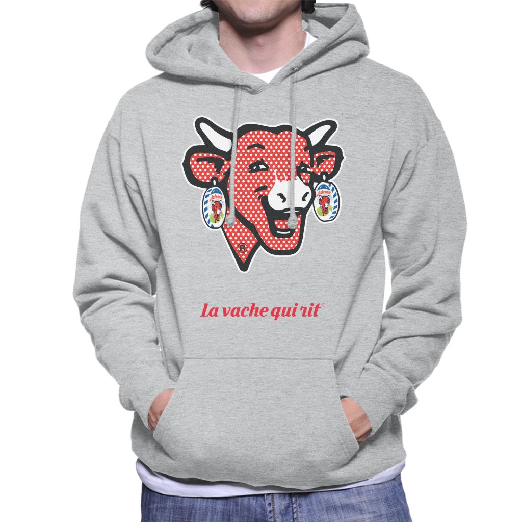 The Laughing Cow Polka Dot Men's Hooded Sweatshirt-ALL + EVERY