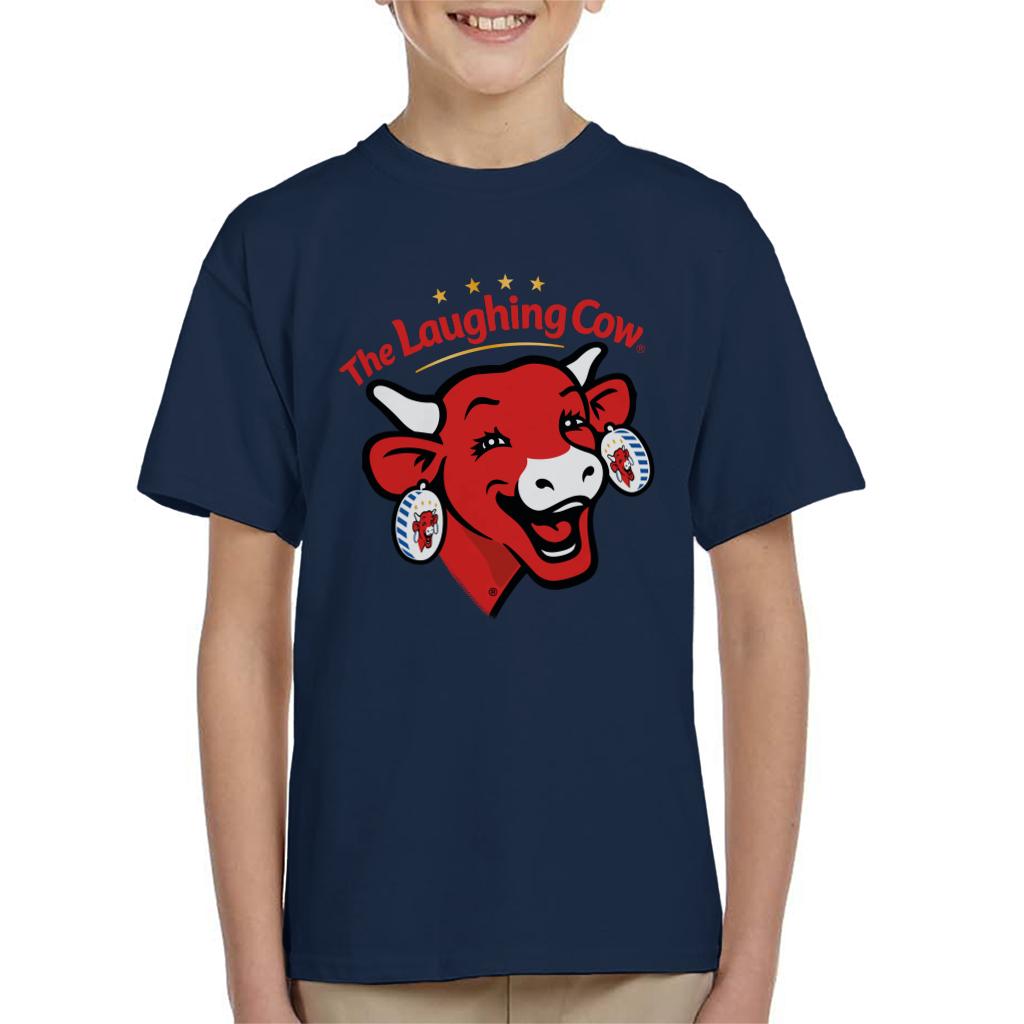 The Laughing Cow Contemporary Logo Kid's T-Shirt-ALL + EVERY