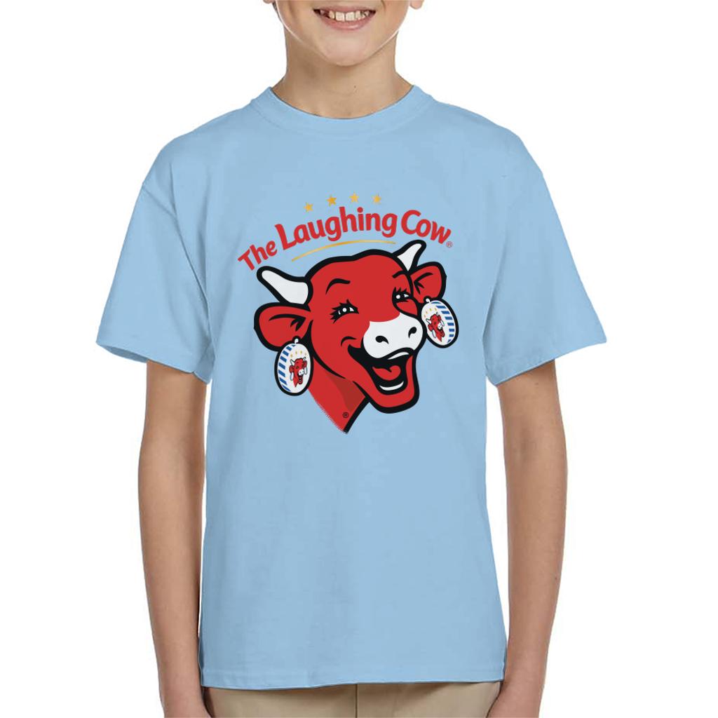 The Laughing Cow Contemporary Logo Kid's T-Shirt-ALL + EVERY