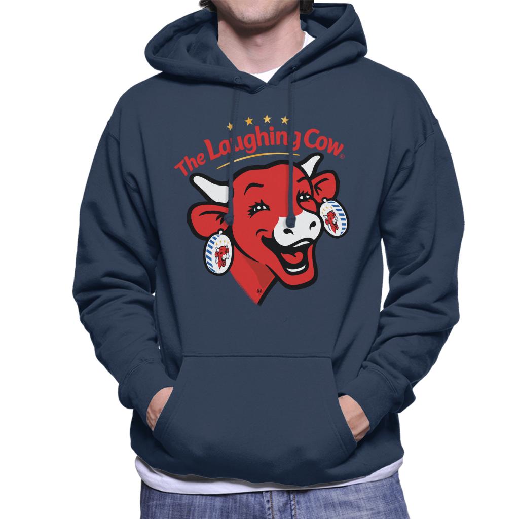 The Laughing Cow Contemporary Logo Men's Hooded Sweatshirt-ALL + EVERY