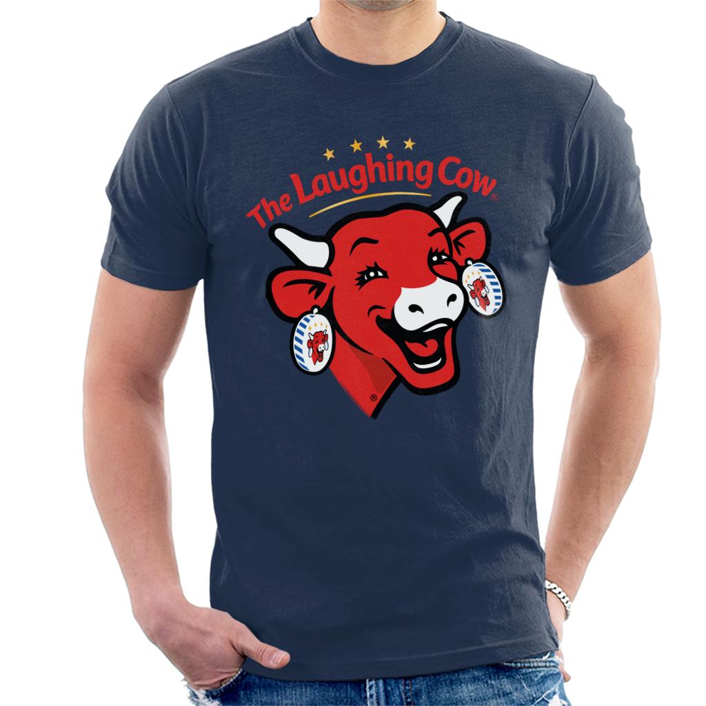 The Laughing Cow Contemporary Logo Men's T-Shirt-ALL + EVERY