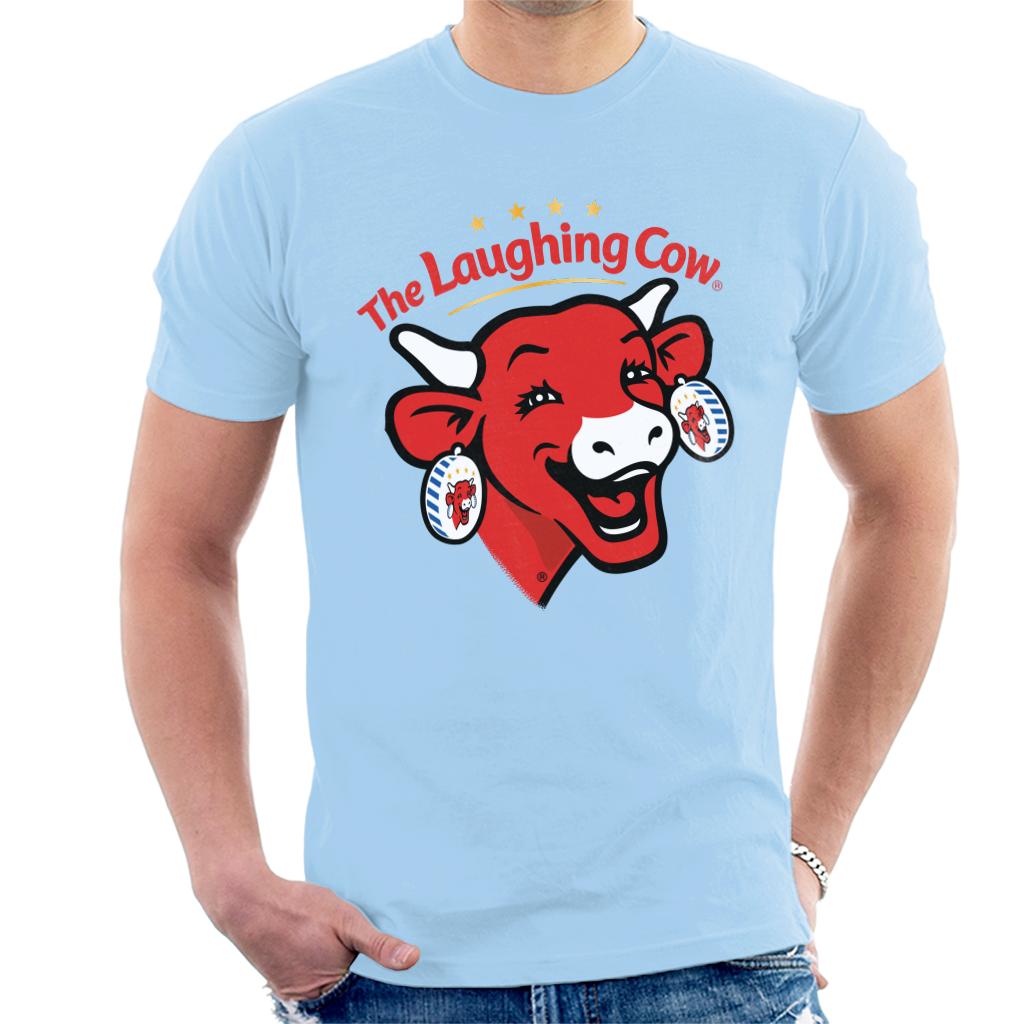 The Laughing Cow Contemporary Logo Men's T-Shirt-ALL + EVERY