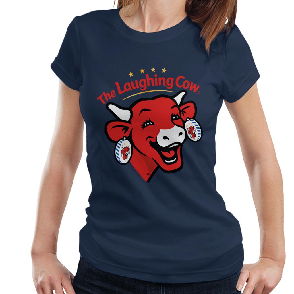 The Laughing Cow Contemporary Logo Women's T-Shirt-ALL + EVERY