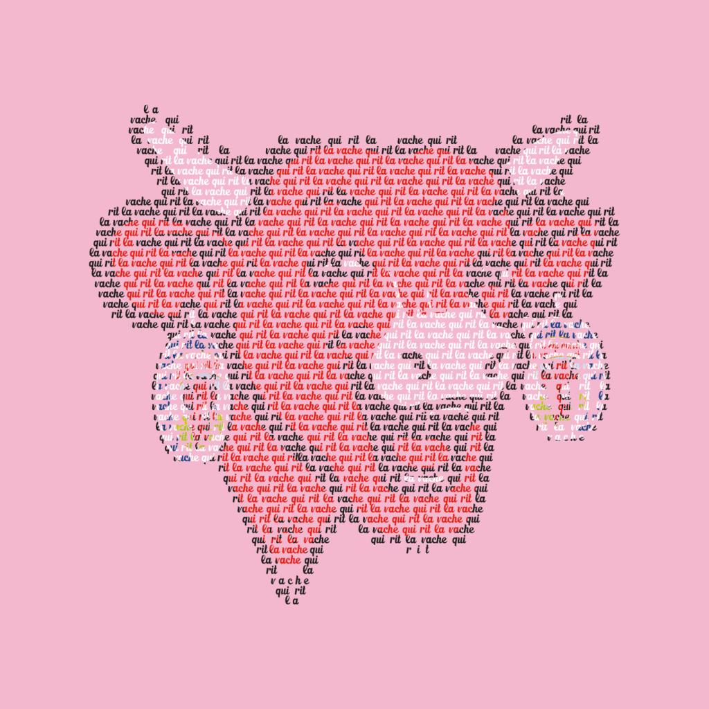 The Laughing Cow La Vache Qui Rit Outline Women's T-Shirt-ALL + EVERY