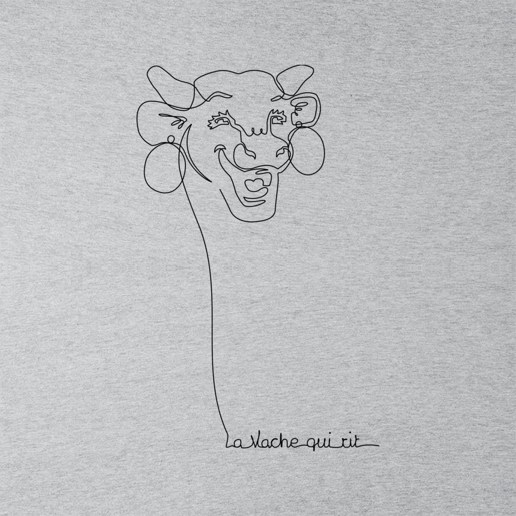 The Laughing Cow Handwritten Outline Women's Sweatshirt-ALL + EVERY