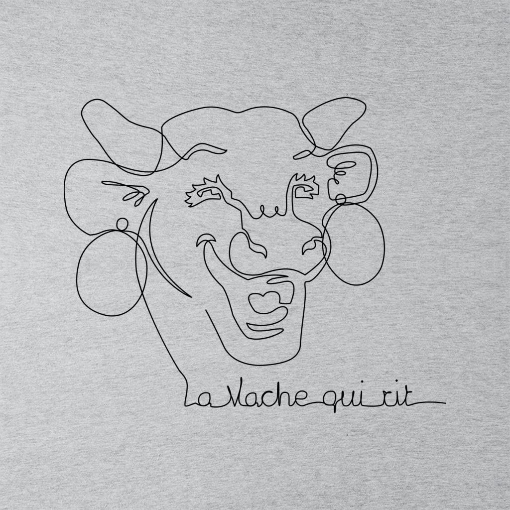 The Laughing Cow Handwritten Close Up Logo Men's T-Shirt-ALL + EVERY